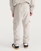 image 3 of F&F Boys Cotton Rich Cuffed Drawstring Cargo Joggers in Grey