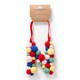 image 1 of Paperchase Cosmic Christmas Pom Pom Letter N Hanging Decoration