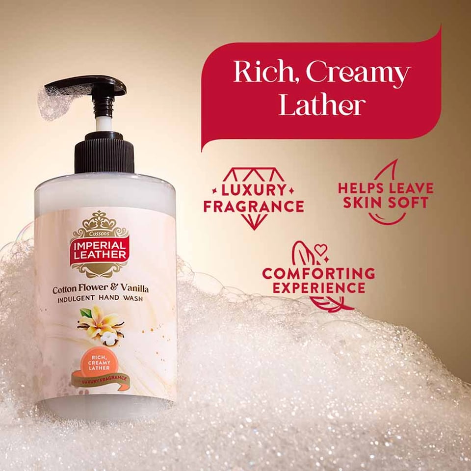 image 1 of Imperial Leather Moisting Flower & Vanilla Wash 500Ml