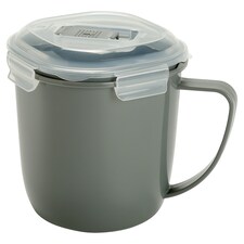 Tesco Microwave Soup Mug Grey