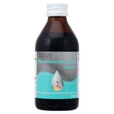 Tesco Mentholated Bronchial Balsam Cough Relief 200ml