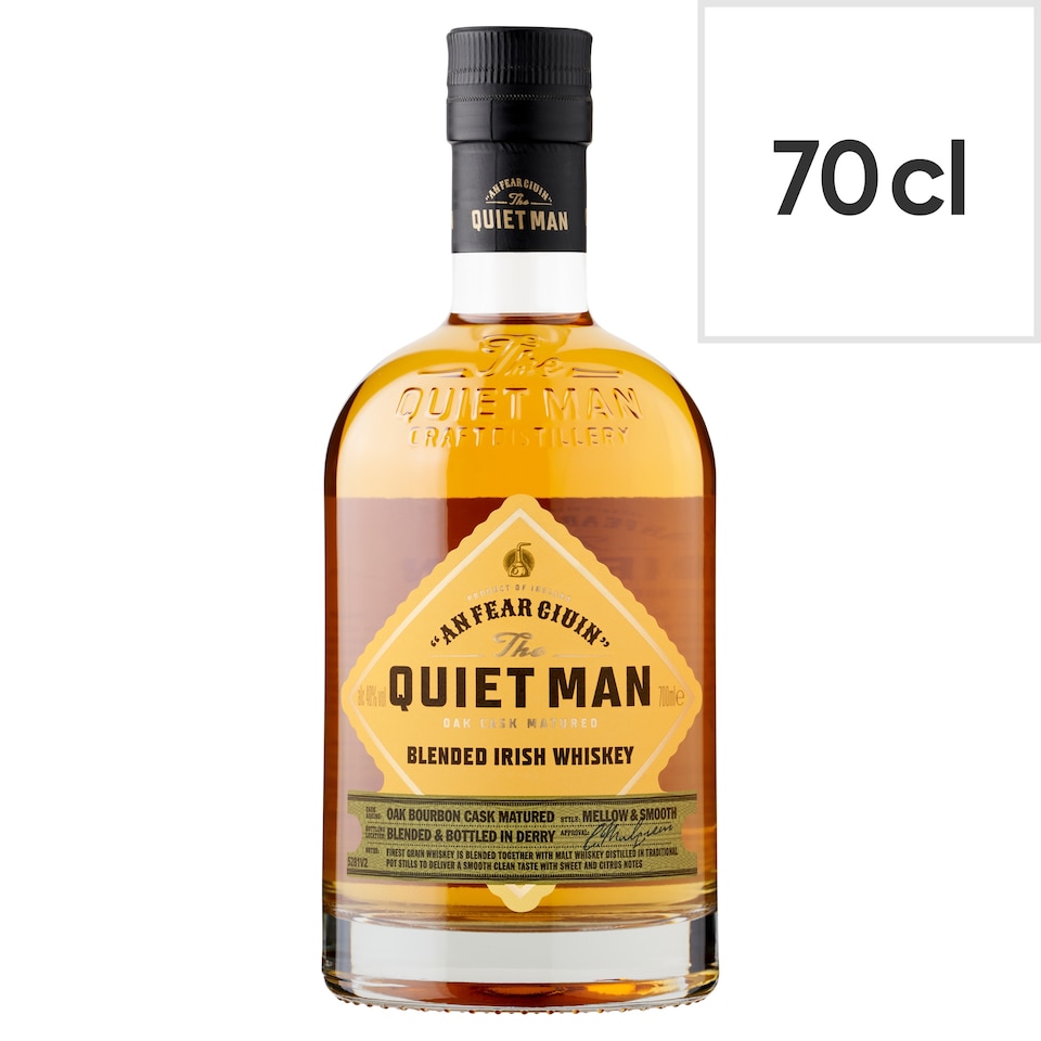 The Quiet Man Blended Irish Whiskey 700ml