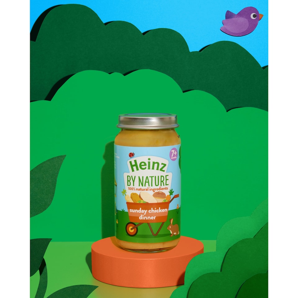 image 1 of Heinz Sunday Chicken Dinner Baby Food Jar 200g