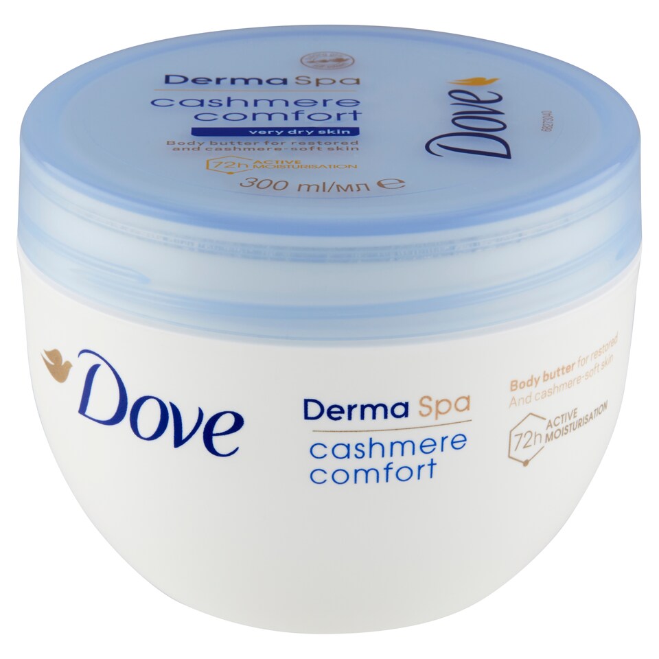 Dove Telové maslo DermaSpa Cashmere Comfort 300 ml