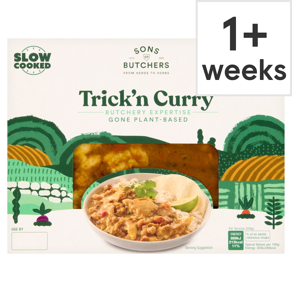 Sons of Butchers Trickn Curry with Chickpea & Lentil 500g