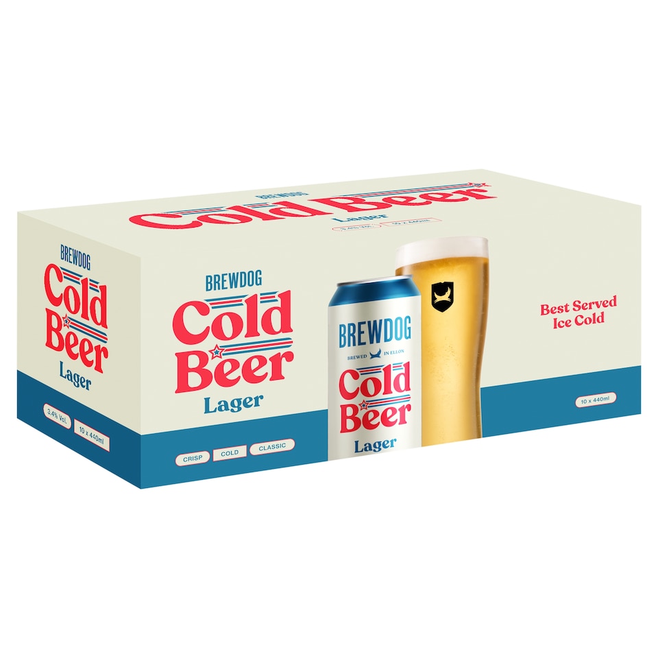 BrewDog Cold Beer 10 x 440ml