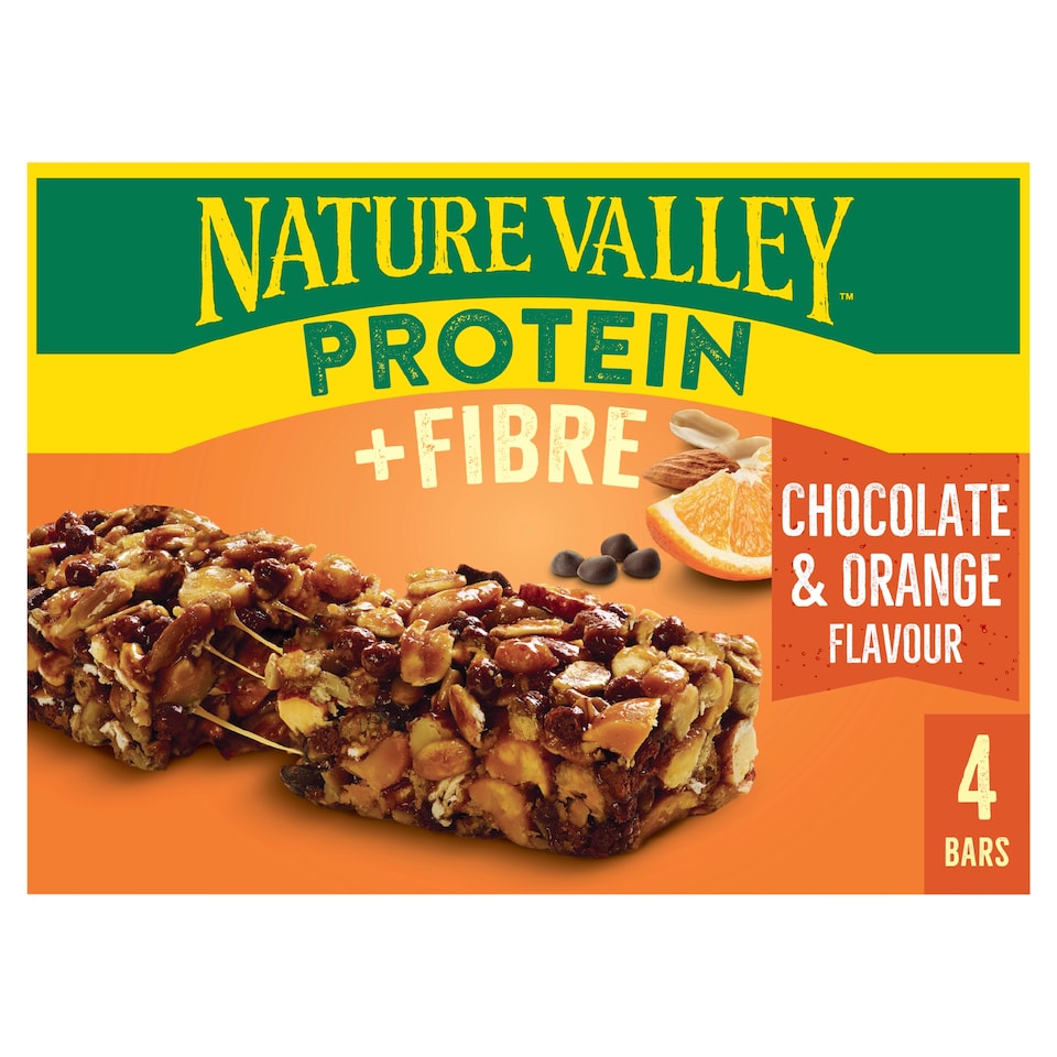 image 1 of Nature Valley Protein Chocolate & Orange 4 x 36g