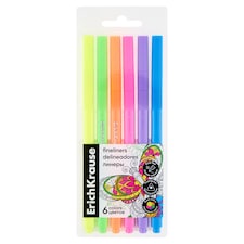 Erich Krause Neon Fineliners 6 pcs