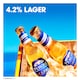 image 4 of Peroni Stile Capri Beer Lager Bottles 3x330ml