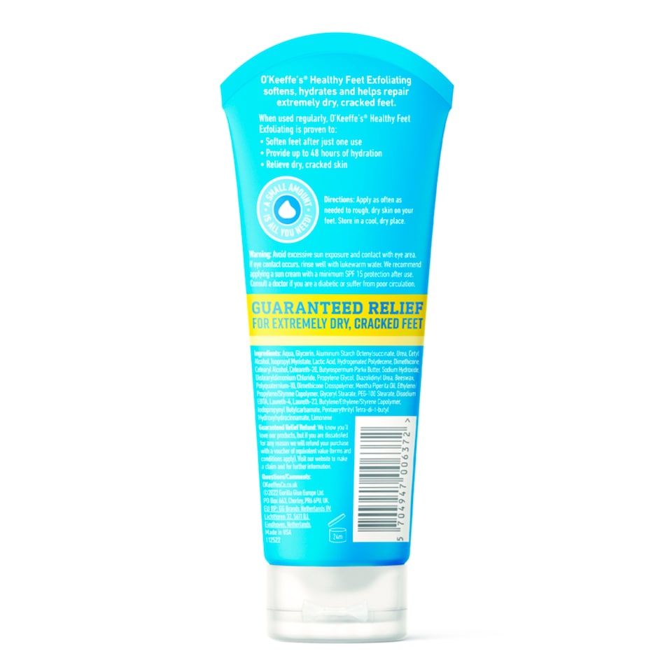 image 1 of O'keeffe's For Feet Exfoliating Foot Cream 85Ml