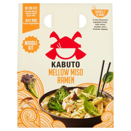 Kabuto Mellow Miso Ramen Noodles Meal Kit 150g Tesco Groceries