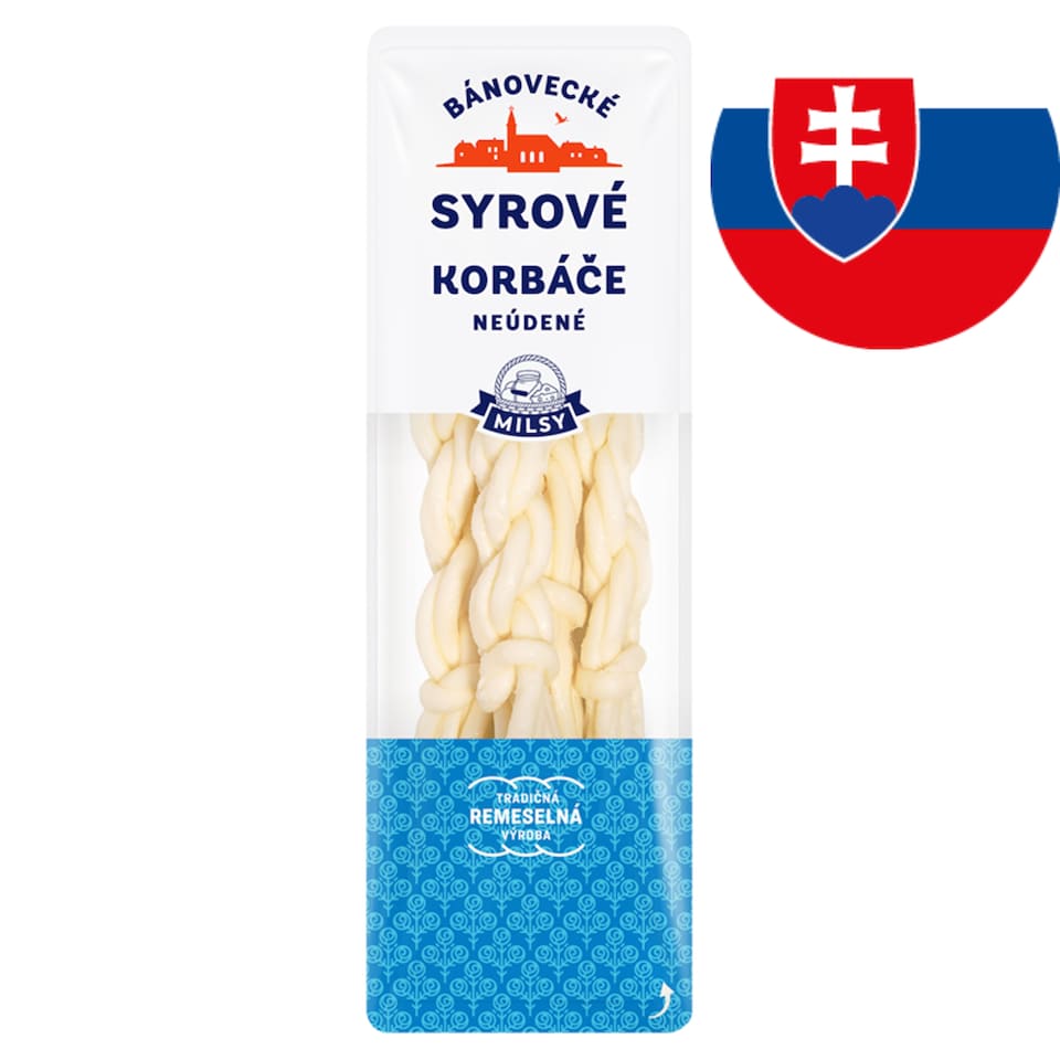 Milsy Syrové korbáče neúdené 80 g