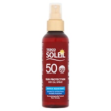 Tesco Soleil Quick Dry Oil Spray SPF50 150ml