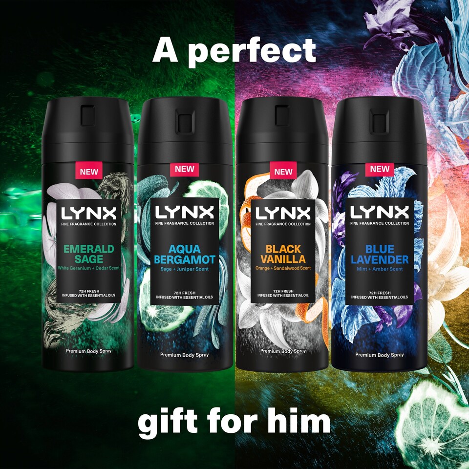 image 1 of Lynx Fine Fragrance Collection Quad 4x150ml Gift Set