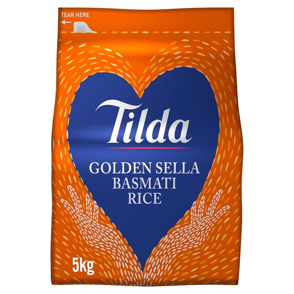 Tilda Golden Sella Basmati Rice 5Kg