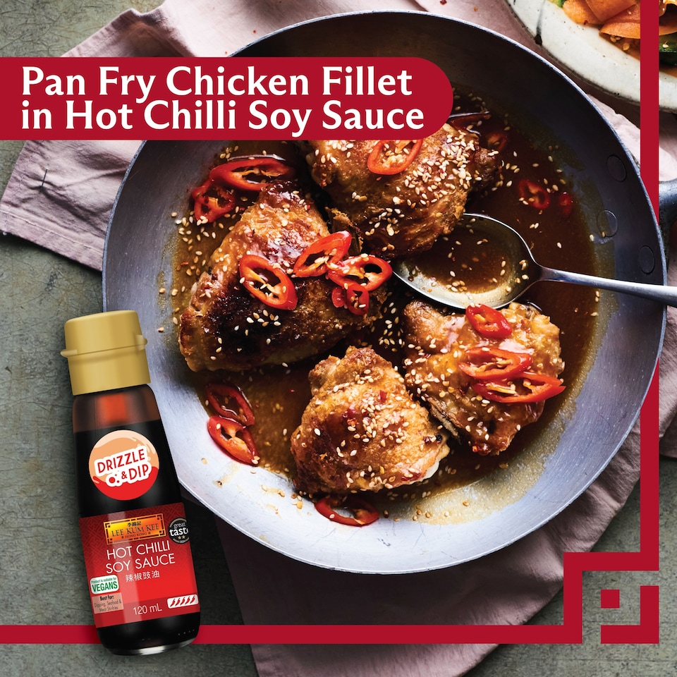 image 1 of Lee Kum Kee Hot Chilli Soy Sauce 120Ml
