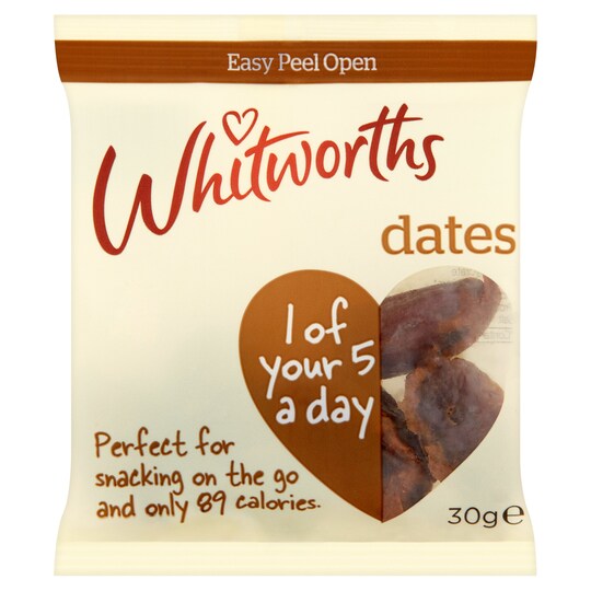 Whitworths Dates 30G Tesco Groceries