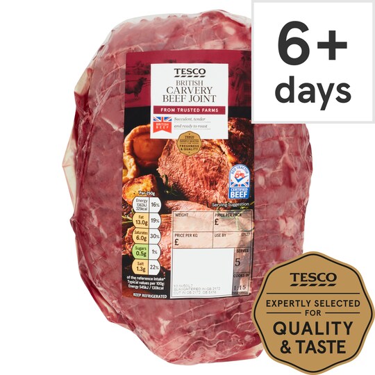 Tesco Carvery Beef Joint Tesco Groceries