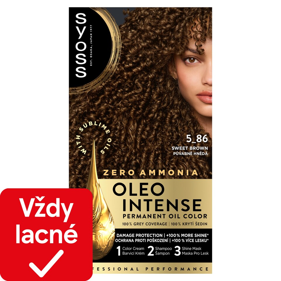 Syoss Oleo Intense 5-86 Sladký hnedý 50 ml