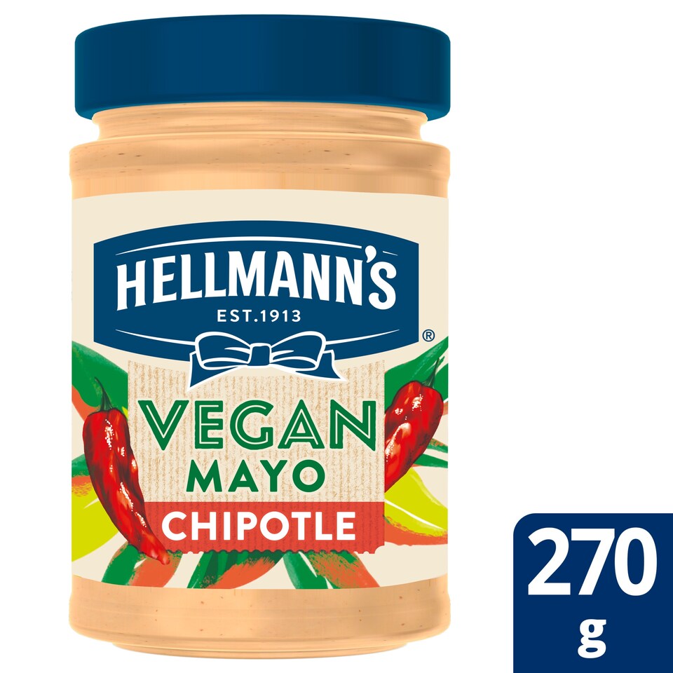 image 1 of Hellmann's Vegan Mayonnaise Chipotle 270G