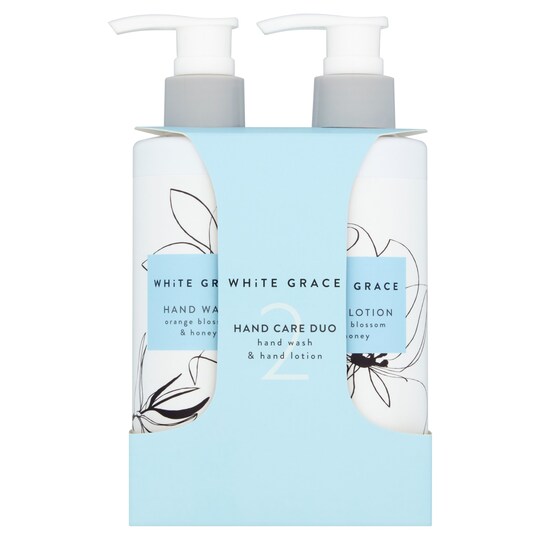 White Grace Orange Blossom & Honey Hand White Grace Indulgence Gift Set Tesco