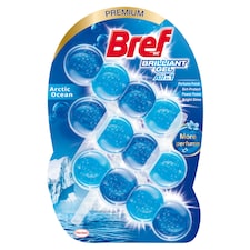 Bref Brilliant Gel All in 1 Arctic Ocean Toilet Block 3 x 42 g