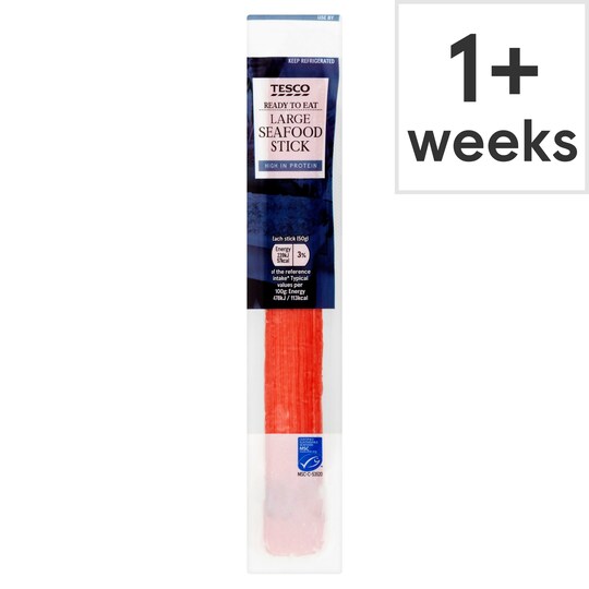 Tesco Large Seafood Stick 50G Tesco Groceries