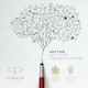 image 3 of Parker Vector Fountain Pen Assorted