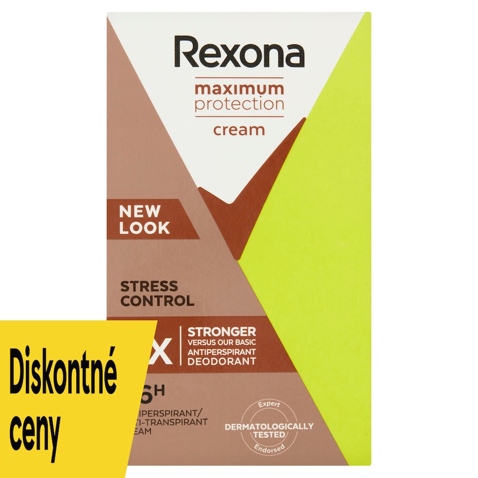 obrázok 1 z Rexona Maximum Protection Stress Control antiperspiračný krém 45 ml