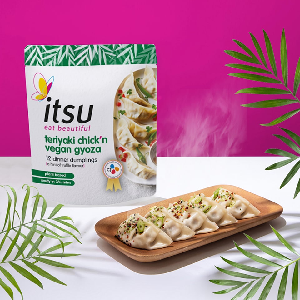 image 1 of Itsu Teriyaki Chick'n Vegan Gyoza 240G