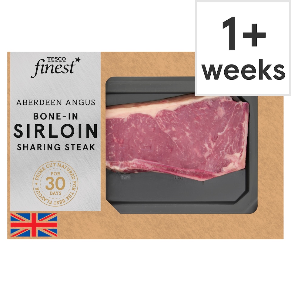 Tesco Finest AA Bone In Sirloin Sharing Steak