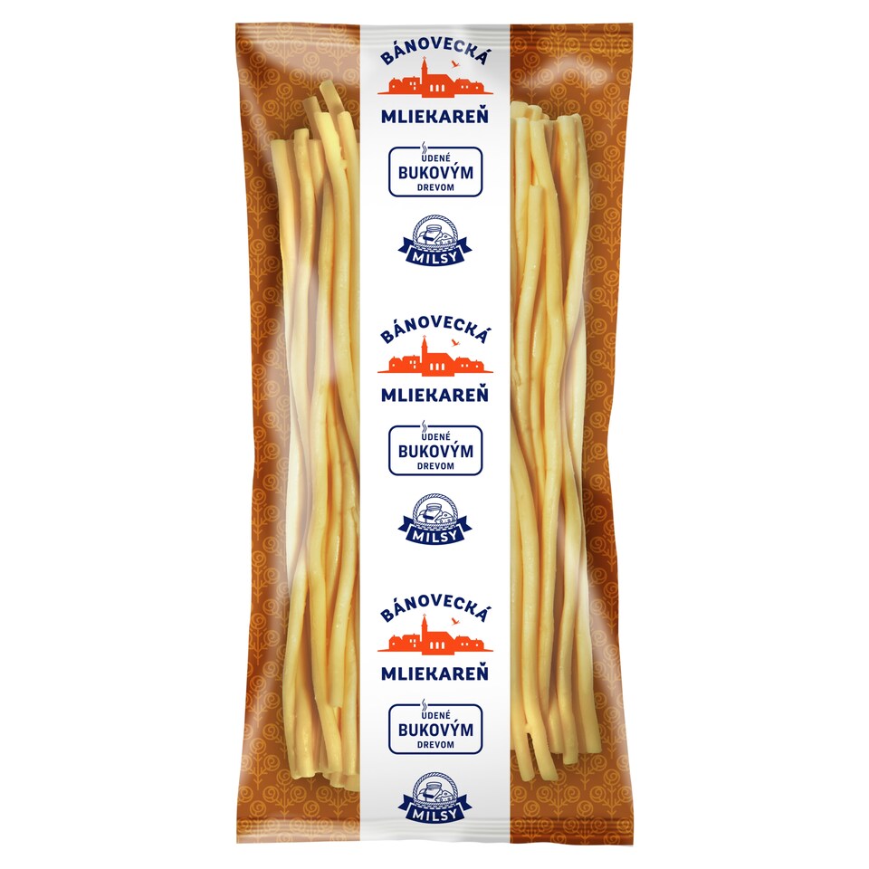 Milsy Sýrové nitě uzené 250g