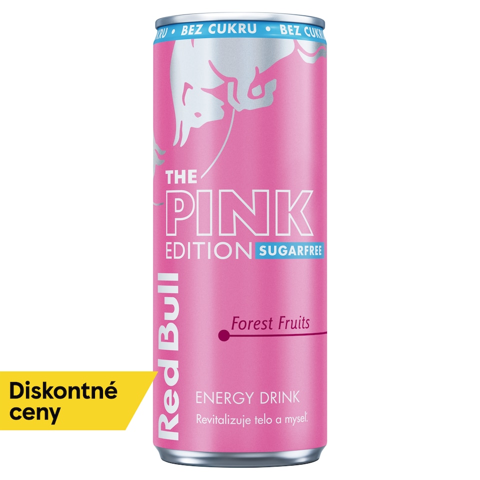obrázok 1 z Red Bull Energy Drink Pink edition Sugarfree 250 ml