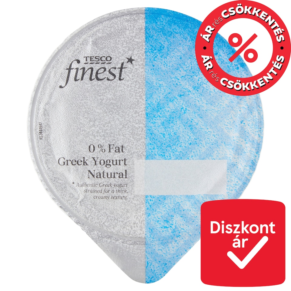Tesco Finest sovány savanyú görög joghurt 150 g