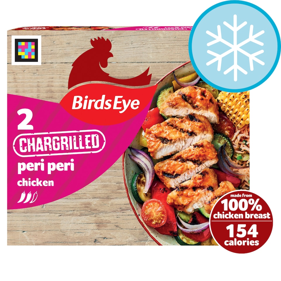 Birds Eye 2 Peri Peri Chicken Chargrills 174G