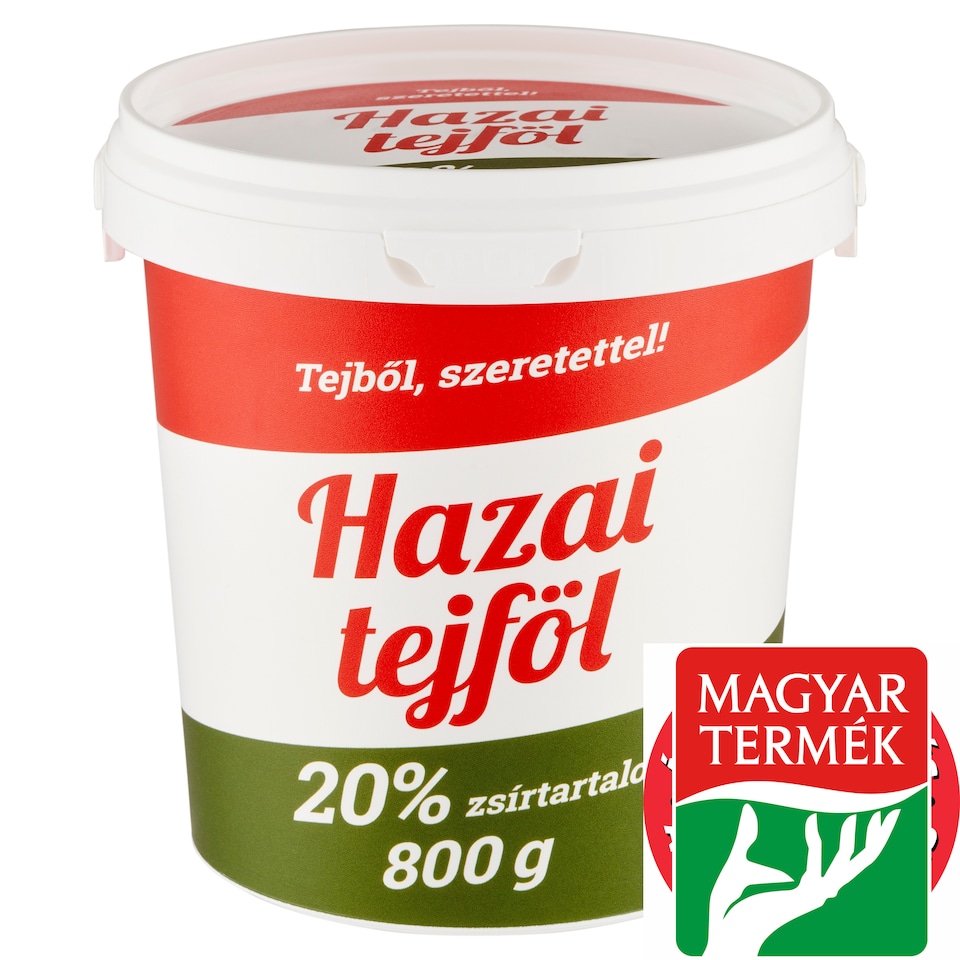 Hazai tejföl 20% 800 g