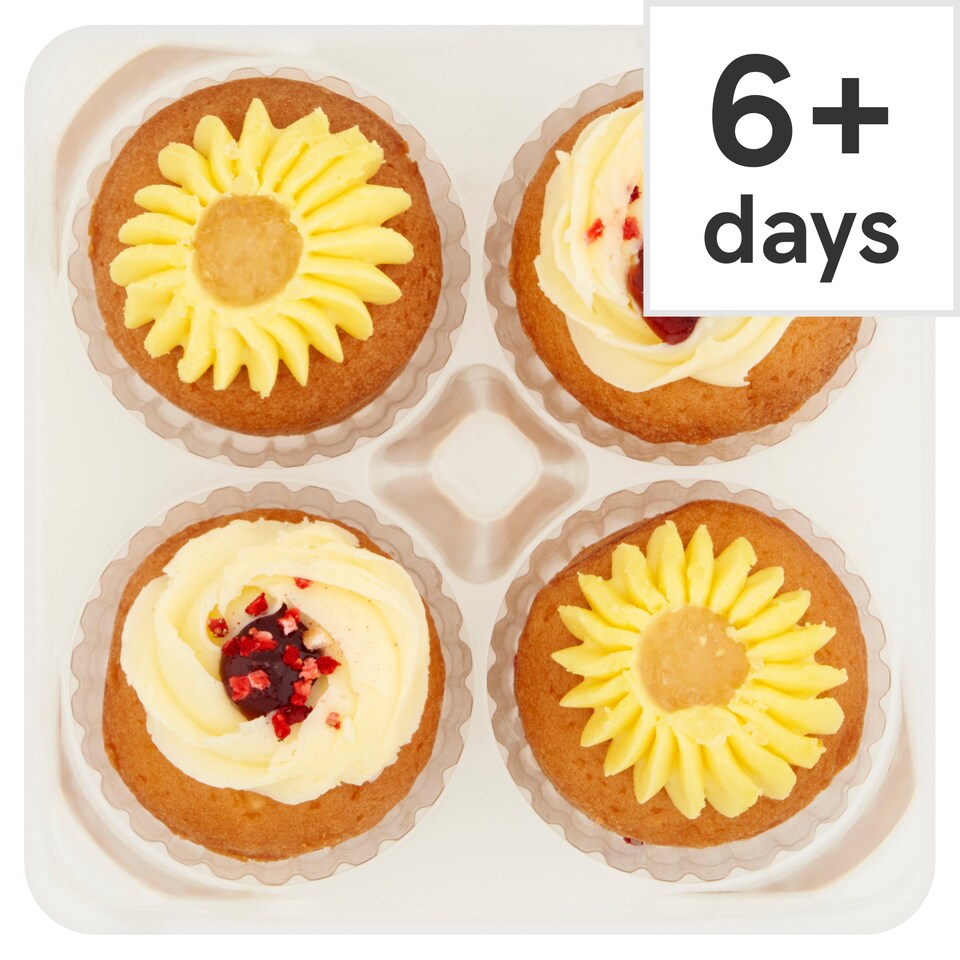 Tesco Finest 4 Mini Afternoon Tea Cakes Tesco Groceries