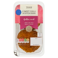 Tesco 2 Sweet Chilli Scotch Eggs 227g