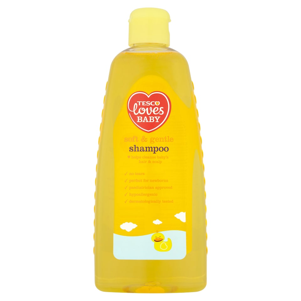 Tesco Loves Baby And Toddler Soft Shampoo 500Ml