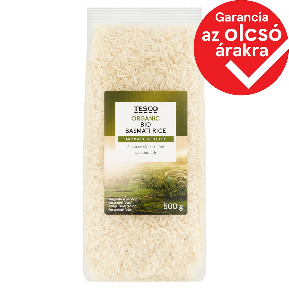 Tesco Organic Bio Basmati Rice 500 g