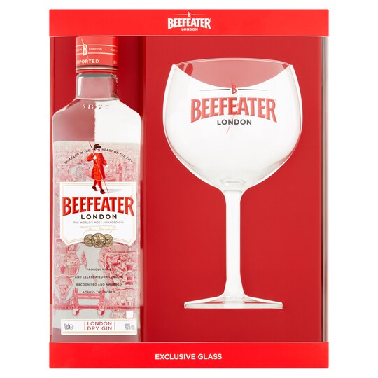 Beefeater Gin 6X700 Glass Pack Tesco Groceries