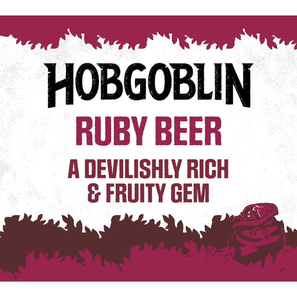 image 1 of Hobgoblin Ruby Ale Beer Can 4x500ml