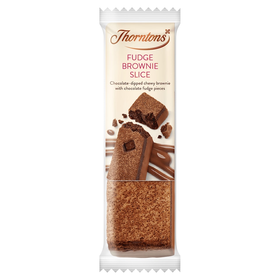 Thorntons Fudge Brownie Slice 62g