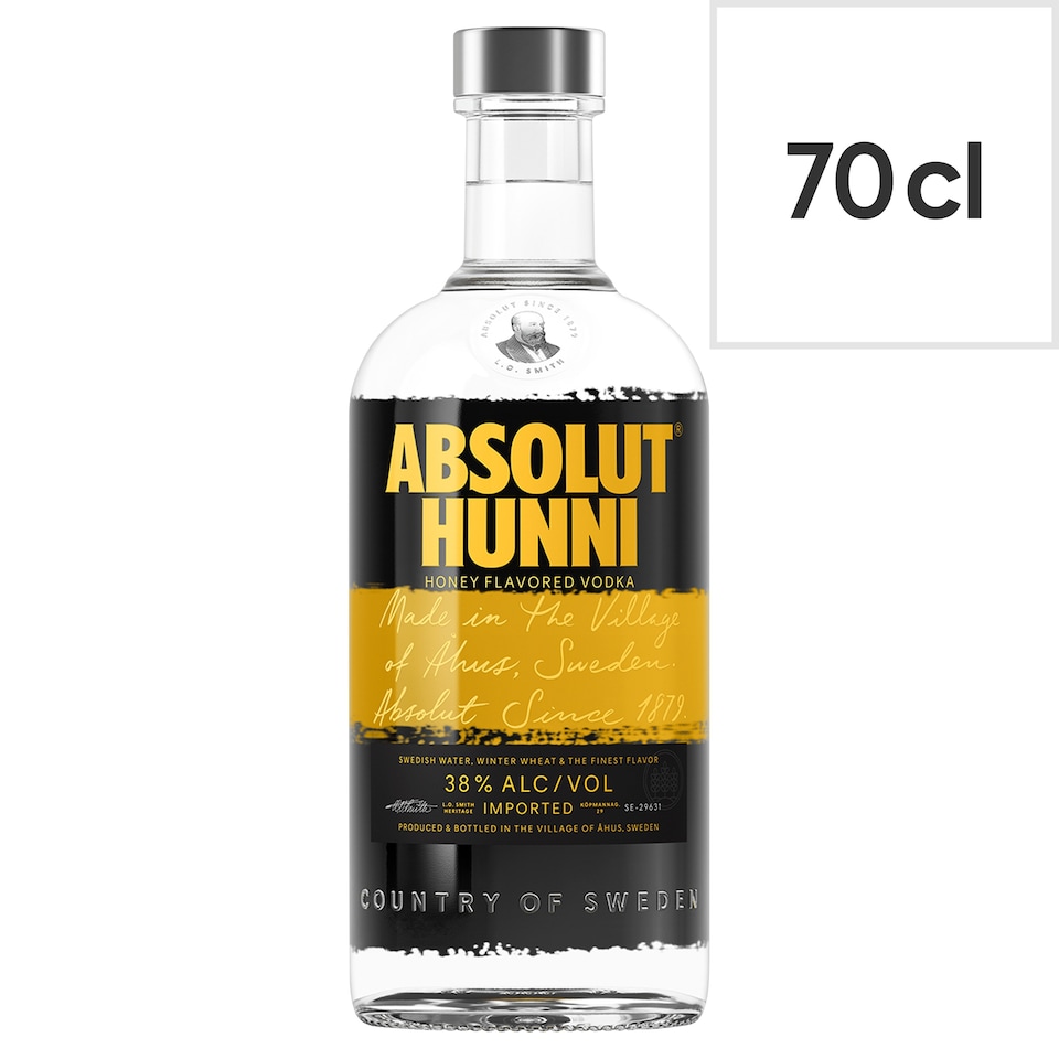 image 1 of Absolut Hunni Flavoured Vodka 70cl
