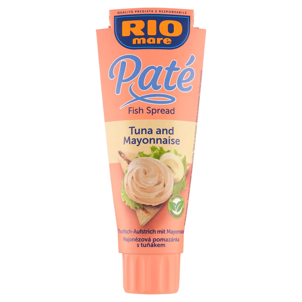 image 1 of Rio Mare Paté Tuna and Mayonnaise Fish Spread 100 g