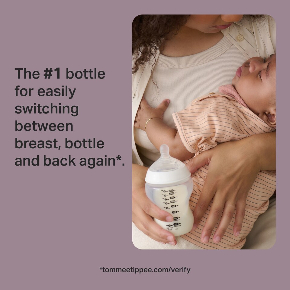 image 1 of Tommee Tippee Closer To Nature Decorative Bottles 260Ml X2