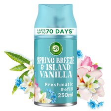 Airwick Air Freshener Freshmatic Refill Spring & Vanilla 250ml