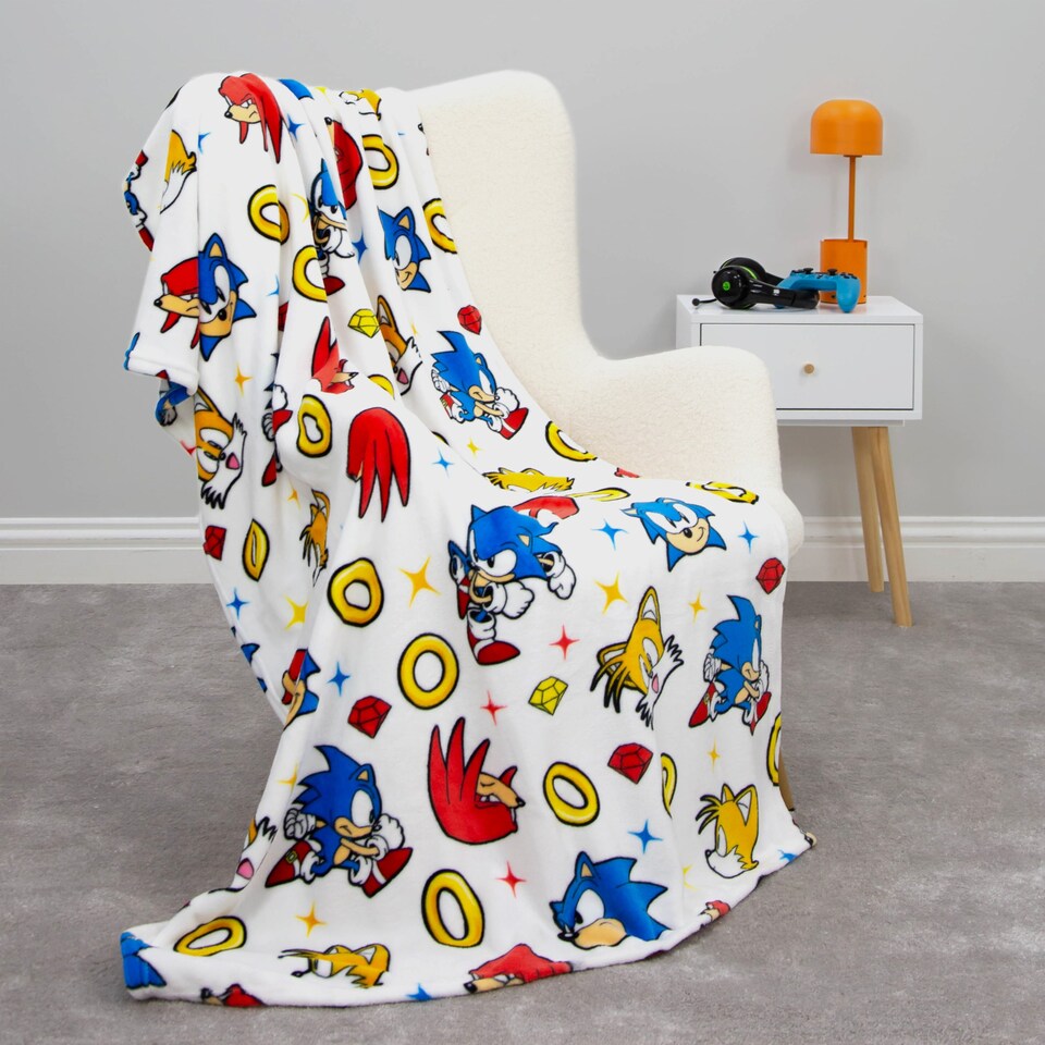 image 1 of SONIC FLEECE BLANKET