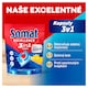 image 2 of Somat Excellence 3in1 Lemon Fresh Dishwasher Capsules 60 pcs 1086 g