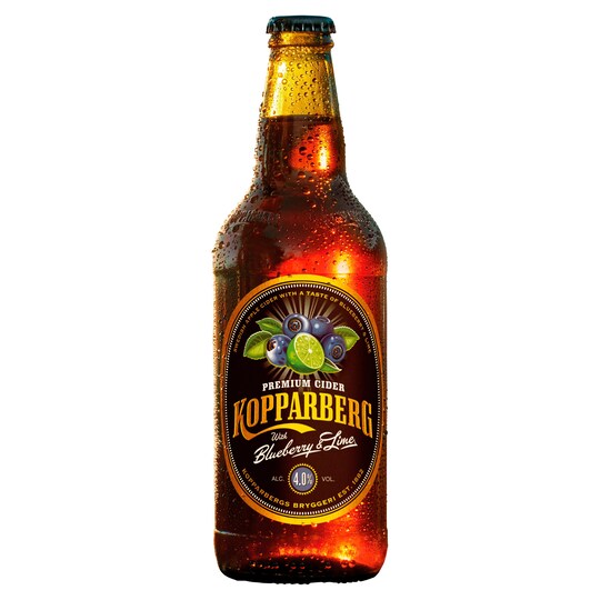 Kopparberg Blueberry And Lime Bottle Tesco Groceries